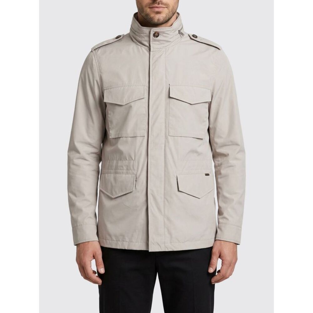 Moorer Coat Men Grey